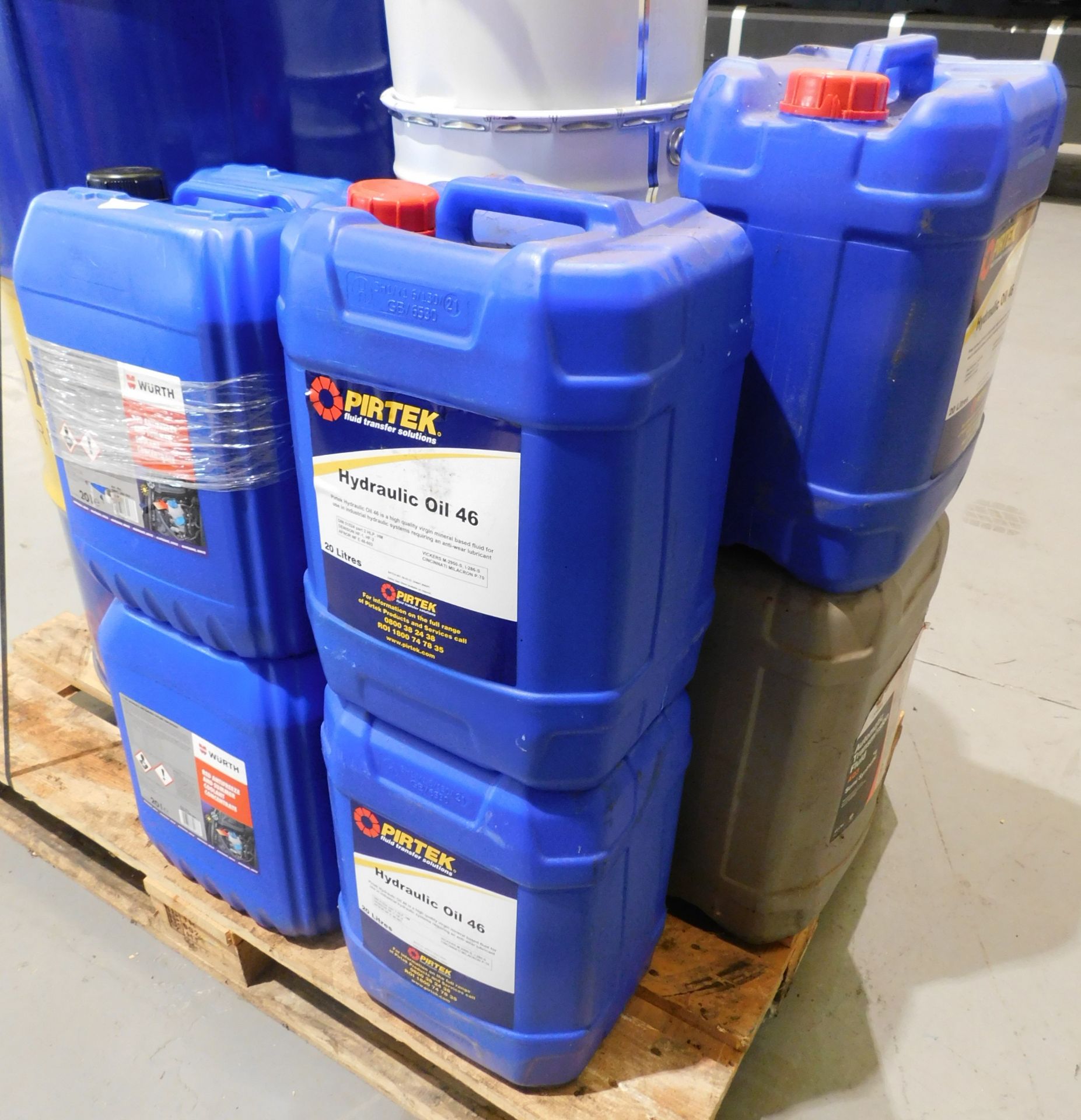 Contents of Pallet of Various Oils, Lubricants, Antifreeze etc. (Located Rugby. Please Refer to - Image 4 of 5