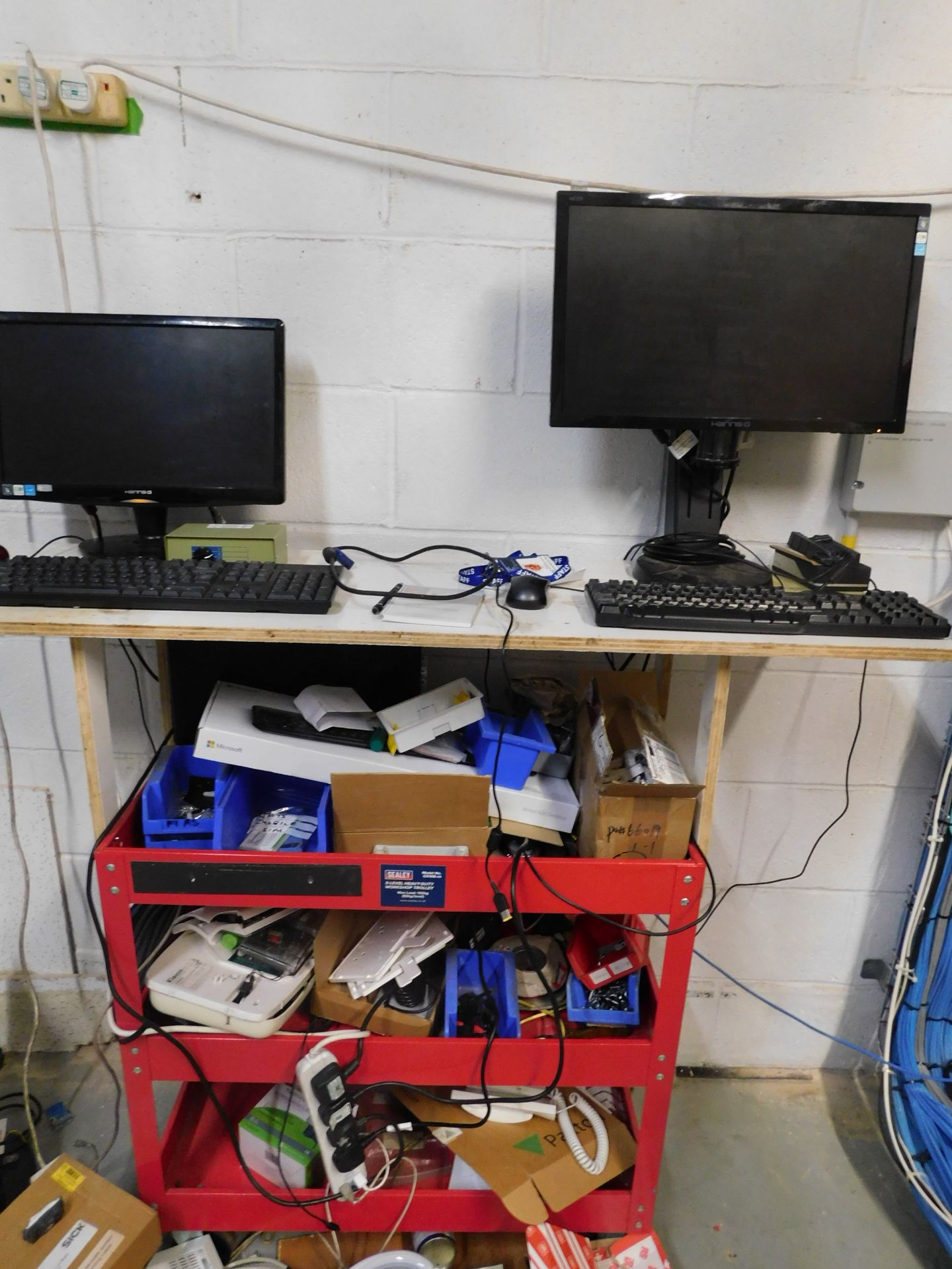 Room & Contents of Workwear & Exhibition Stands (Laptops, Computers & Contents of Comms Cabinet - Image 2 of 11