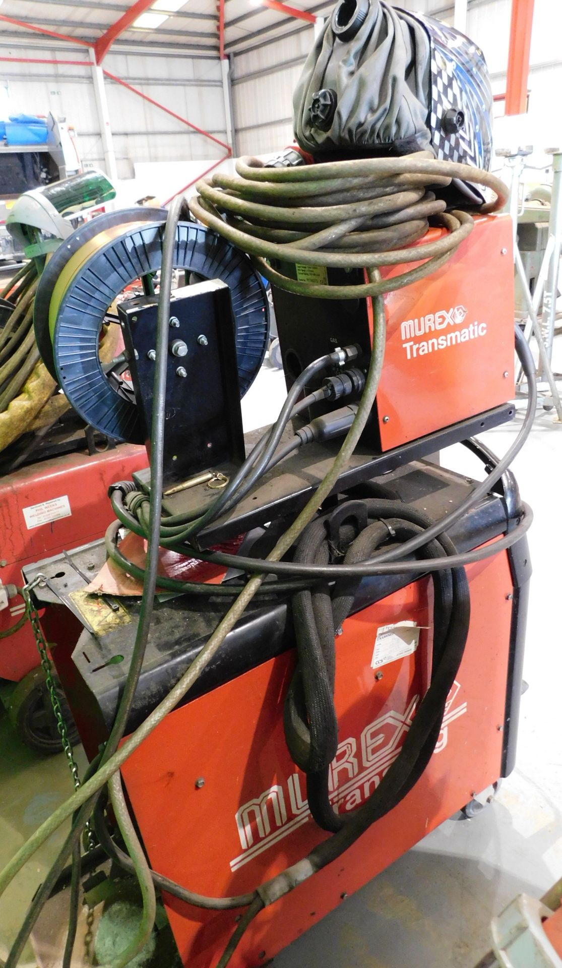 Murex Trans-Mig 406S Welder with Transmatic Lynx2 Wire Feed Unit (Located Rugby. Please Refer to - Image 3 of 8