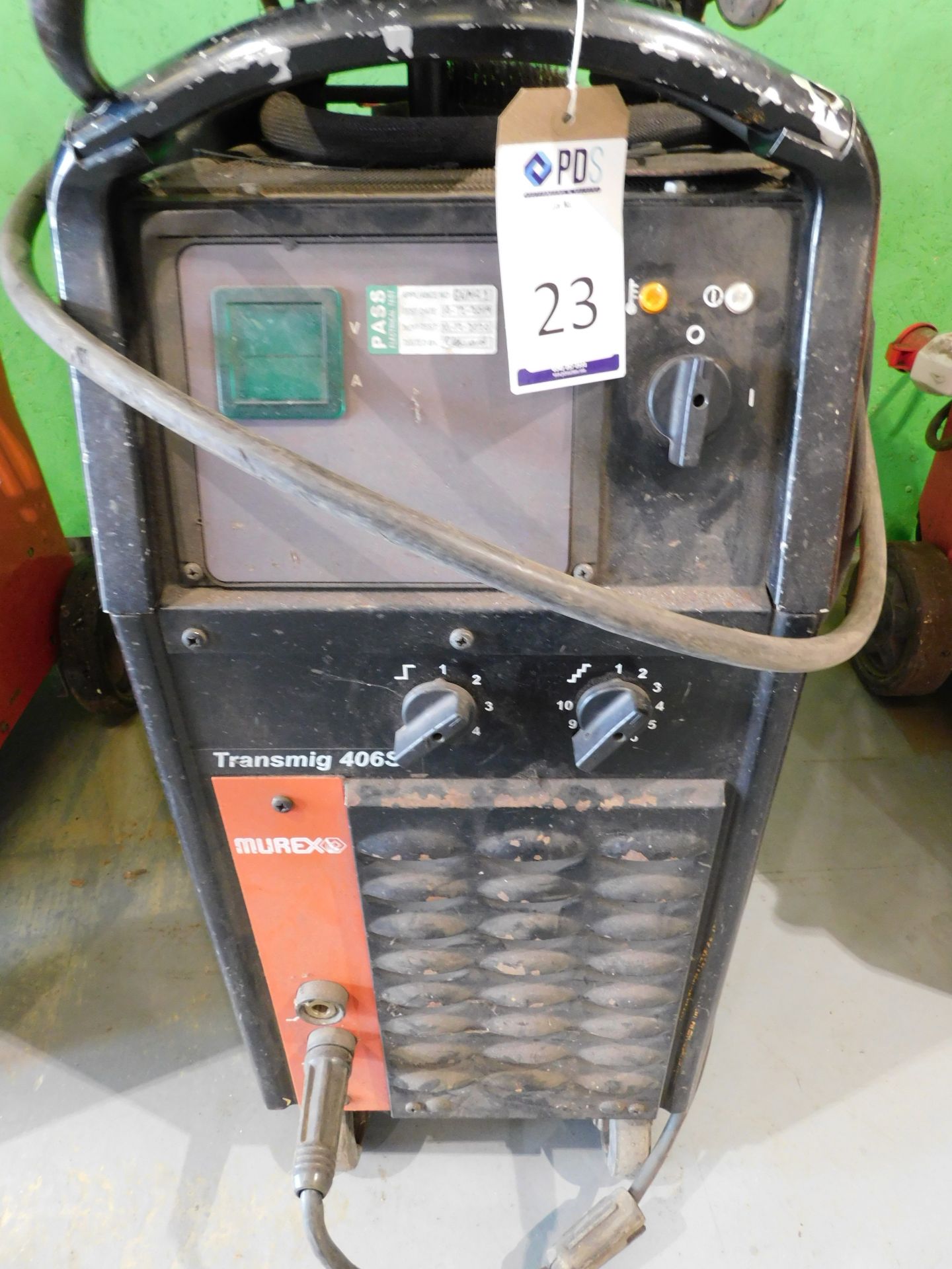 Murex Trans-Mig 406S Welder with Transmatic Lynx2 Wire Feed Unit (Located Rugby. Please Refer to - Image 7 of 8