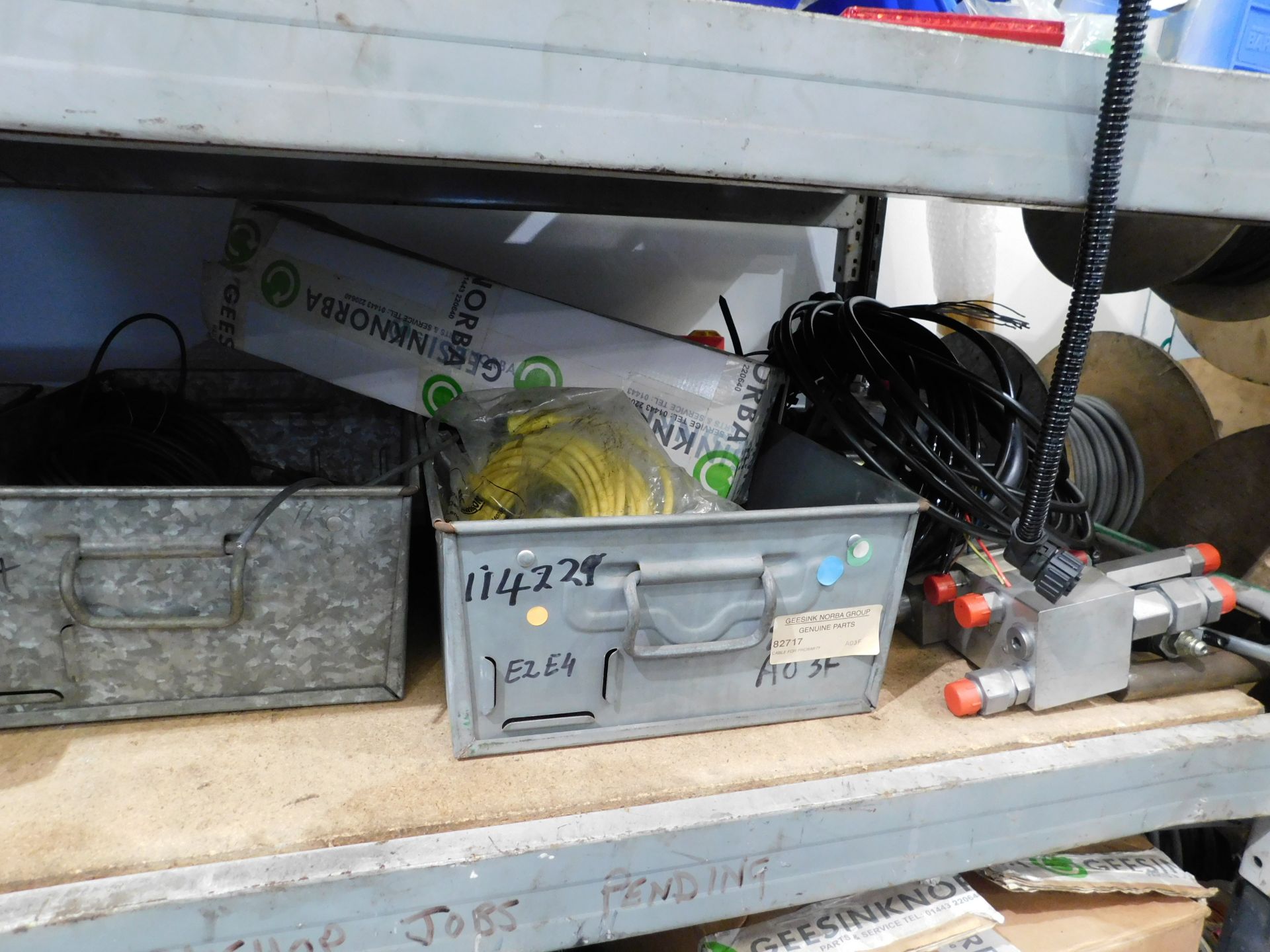 2 Bays of Racking & Contents of Various Commercial Vehicle Components & Cable Reels (Located - Image 12 of 18