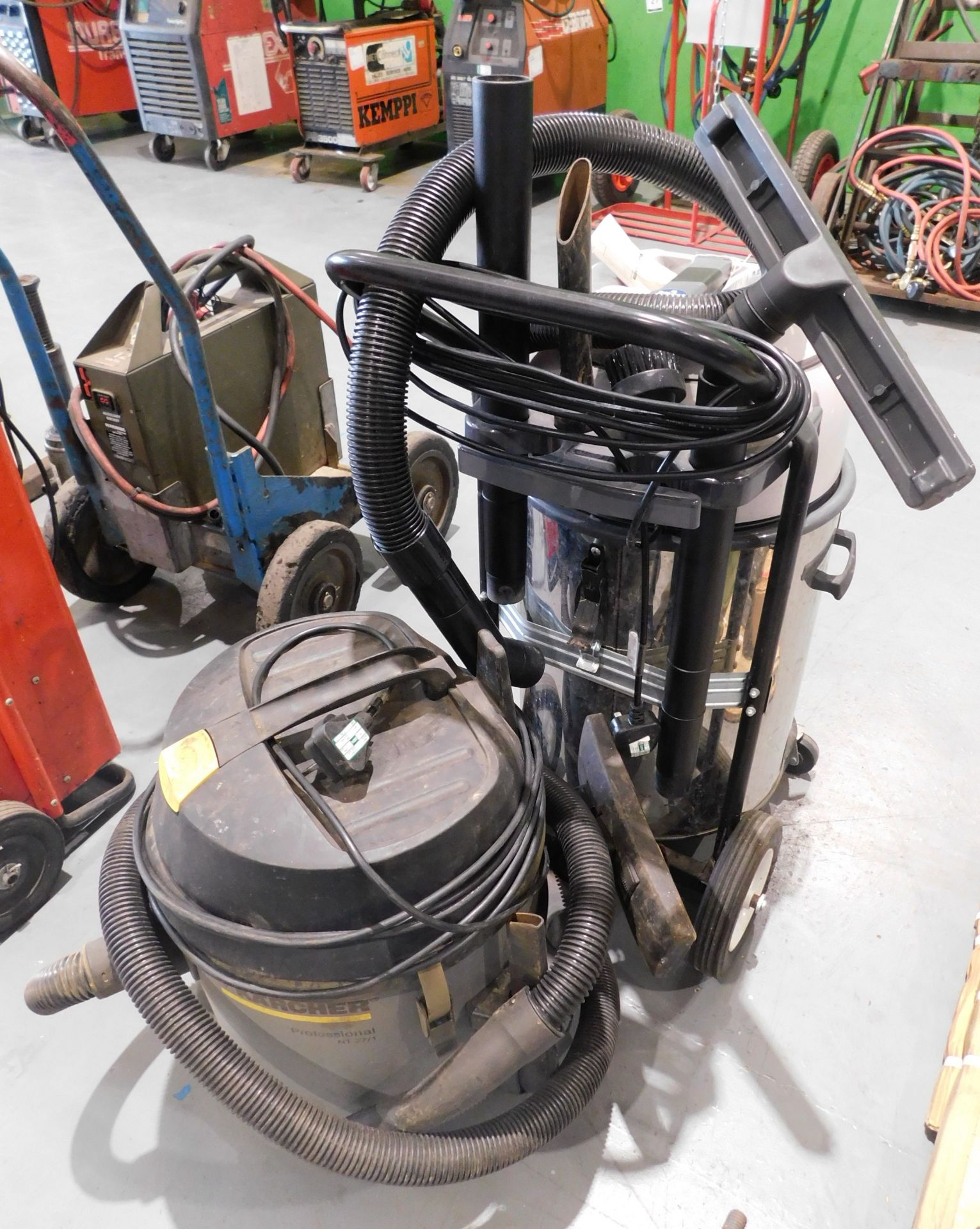 Kobe WDV840i Wet & Dry Vac & K'Archer NT27/1 Cylinder Vacuum (Located Rugby. Please Refer to General - Image 4 of 4