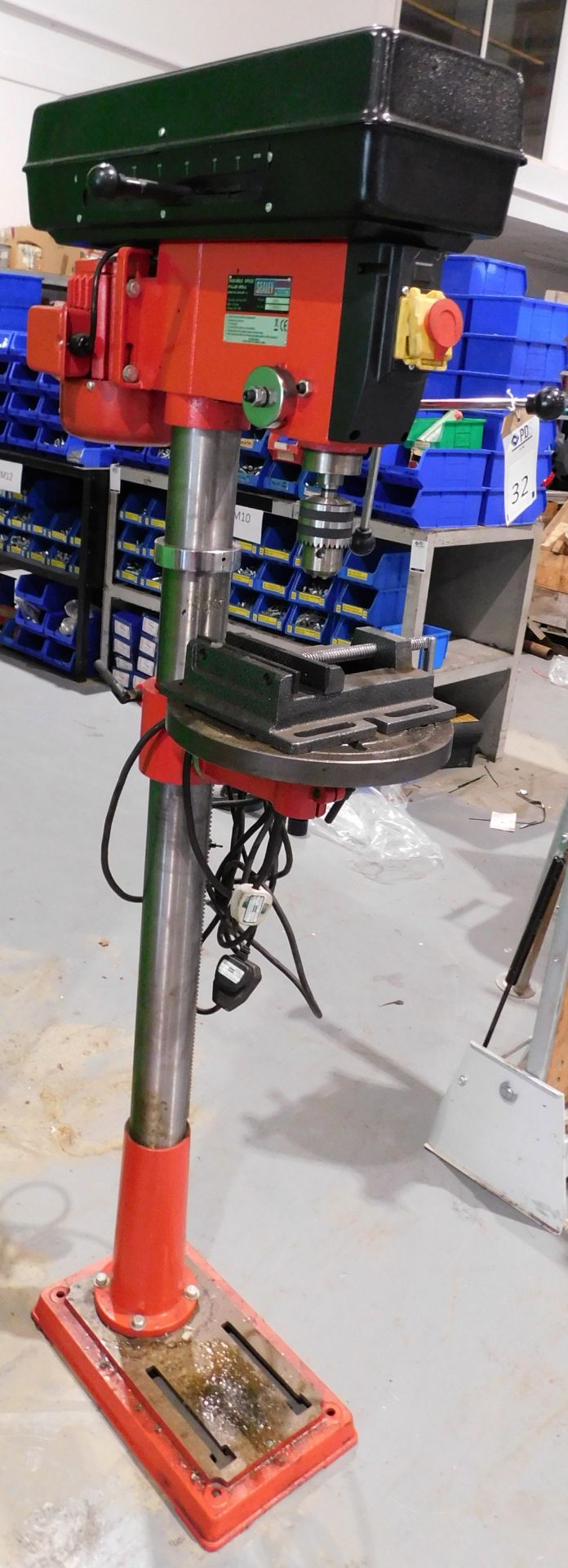 Sealey GDM200F/VS 16mm Variable Speed Pillar Drill, 240v (2017) Serial Number 01012 with Machine - Image 2 of 8