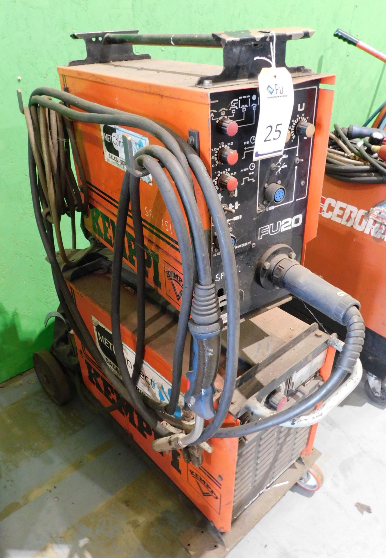 Kemppi PS3500 Welder witrh FP5SH FU 20 Wire Feed (Located Rugby. Please Refer to General Notes) - Bild 2 aus 8