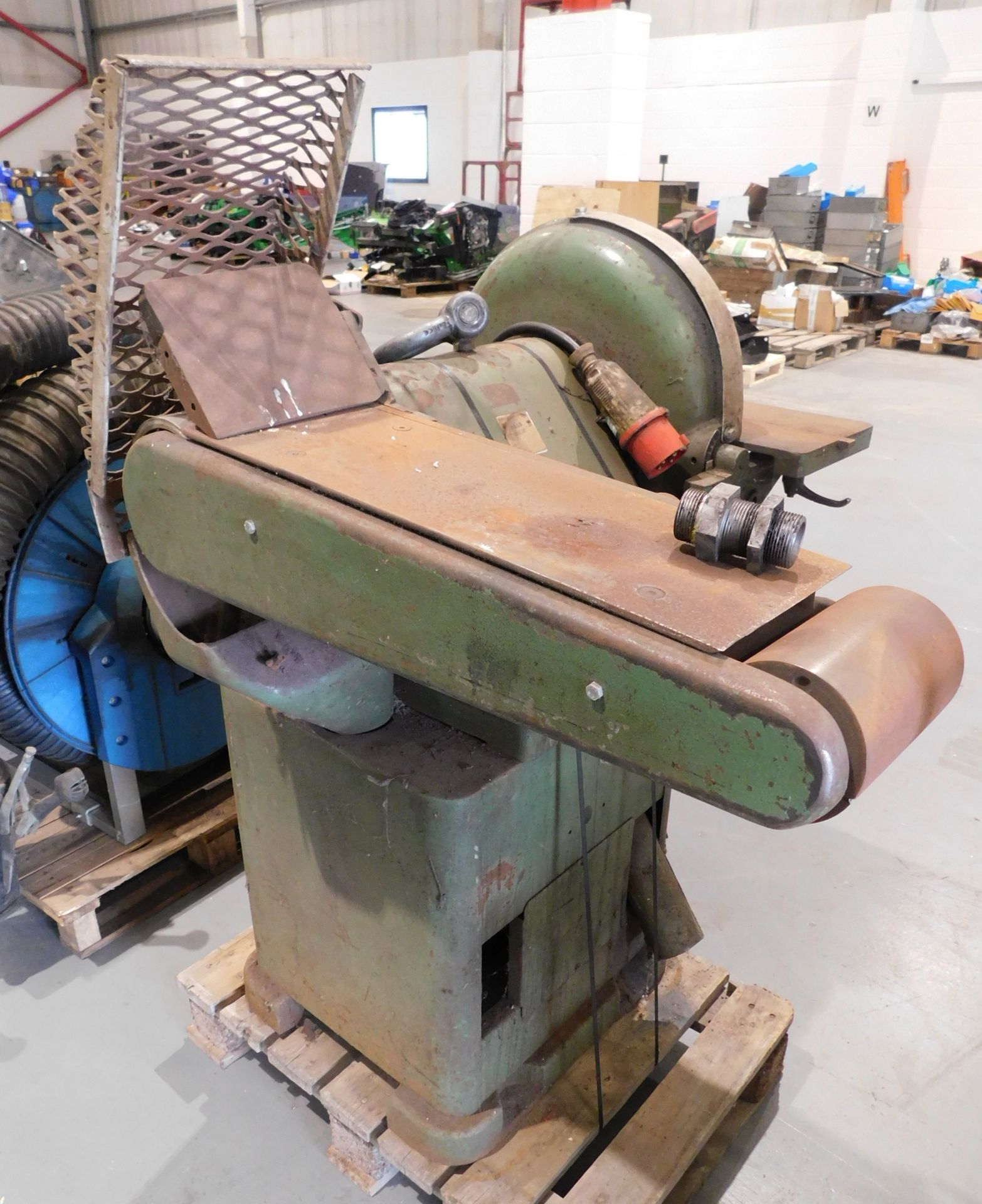 Wadkin Durham BGY Disc & Belt Sander/Linisher Serial Number 871052 (Located Rugby. Please Refer to - Image 4 of 6