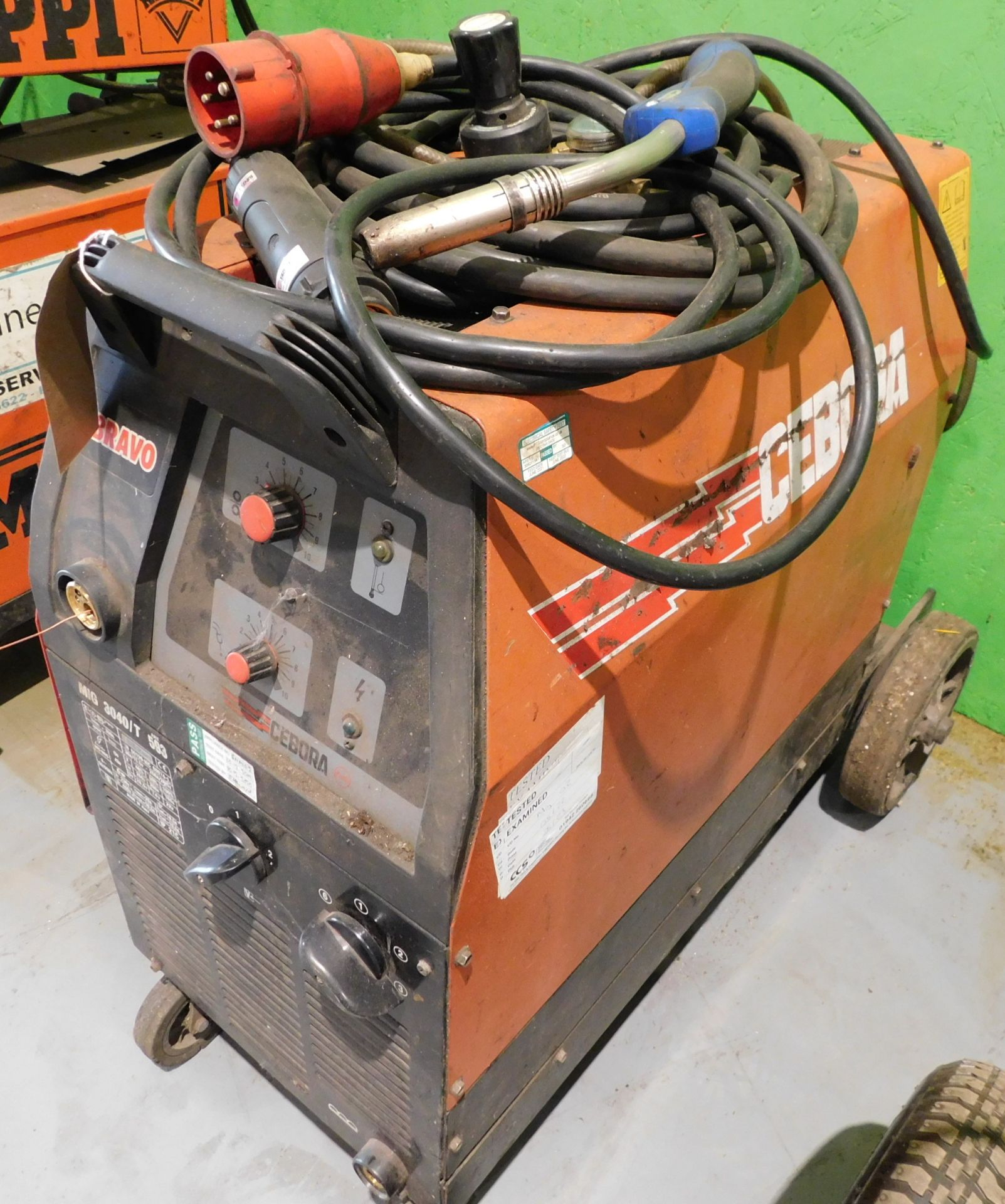 Cebora Mig 30/40T Welder (Located Rugby. Please Refer to General Notes)