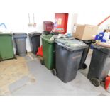 10 Various Wheelie Bins (Located Rugby. Please Refer to General Notes)