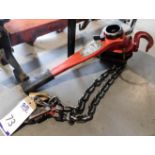 Sealey Lever Hoist,1.5ton (Located Rugby. Please Refer to General Notes)