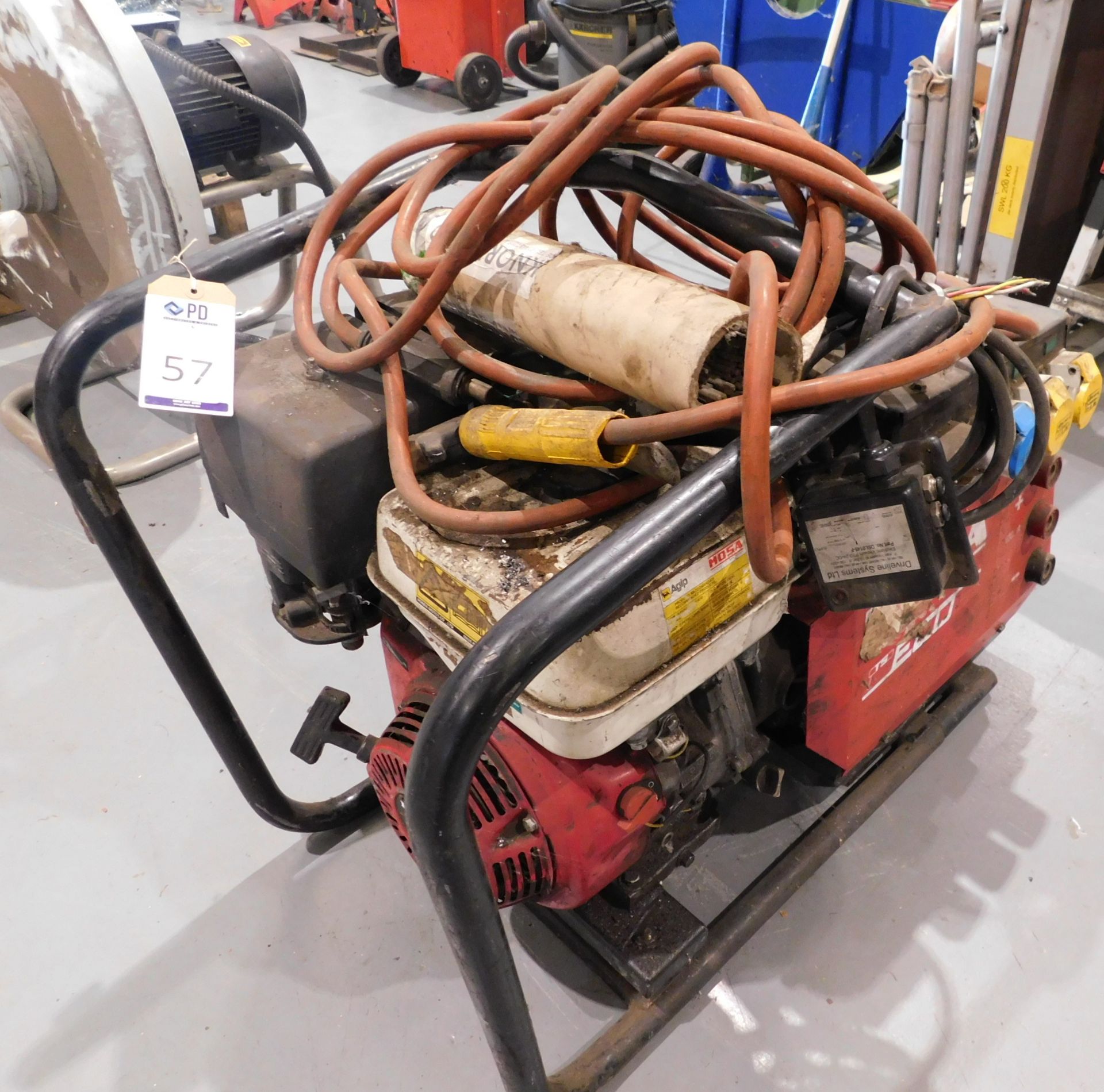 Mosa TS ECO HBS Petrol Driven Welder/Generator with Honda Engine (Located Rugby. Please Refer to - Image 2 of 4