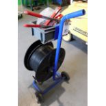 Strapping Cable Reel & Tolley (Located Rugby. Please Refer to General Notes)