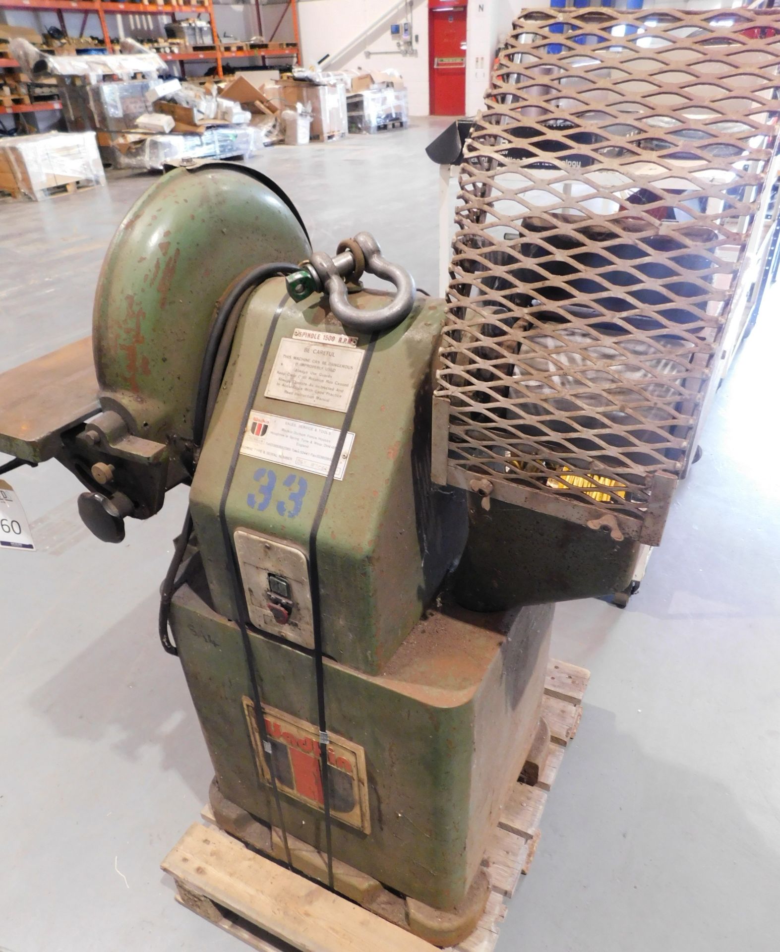 Wadkin Durham BGY Disc & Belt Sander/Linisher Serial Number 871052 (Located Rugby. Please Refer to - Image 5 of 6