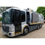 Mercedes/Econic EMOSS 2620, NGE-L62N, 6x2, Rear Axle Steer, Electric Refuse Disposal Lorry, GPM 4