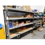 2 Bays of Racking & Contents of Various Commercial Vehicle Components & Cable Reels (Located
