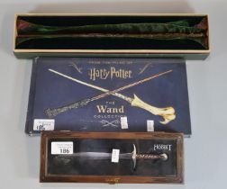 From the films of Harry Potter, 'the Wand Collection', sealed, together with a Harry Potter style