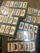 Cigarette cards, trade cards etc. Collection in five albums with wide range of subjects. (B.P. 21% +