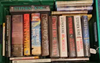 King, Stephen; collection of mostly US first editions, published by Scribler and UK first editions