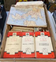 Collection of assorted English Ordanance survey maps, various. (B.P. 21% + VAT)