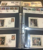 Great Britain collection of First Day Covers in three Benham albums, 1981 - 2002 period with range