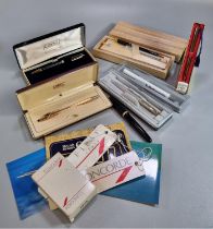 Bag of vintage pens to include: Parker, Cross etc. (B.P. 21% + VAT)