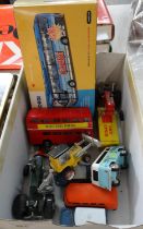 Dinky Toys 197 Morris Mini-Traveler in original box, together with a Corgi Van Hool T9 bus in