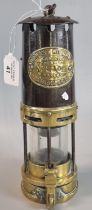Miner's safety lamp E Thomas & Williams of Aberdare. Type No. 1. (B.P. 21% + VAT)