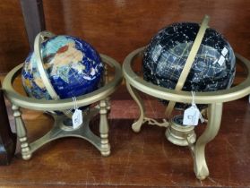 Two modern globes; one 'A Nightsky' with booklet and authenticity number. (2) (B.P. 21% + VAT)