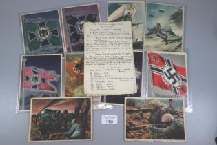 Selection of assorted military postcards, various of: German, Japanese and Russian interest and