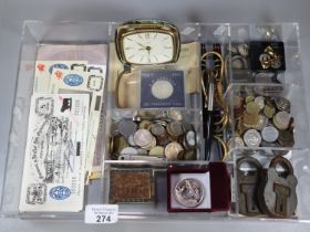 Collection of oddments to include: Welsh Farmer's Checks buying and selling cattle 60s/70s, silver
