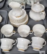 Twenty piece Royal albert bone china 'Val D'Or' tea set. (B.P. 21% + VAT)