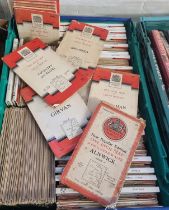 Crate of ordinance survey maps and books, various. (B.P. 21% + VAT)