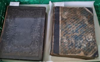 'The Holy Bible' dated 1891 together with 'Rev Alexander Fletcher Family Devotion Prayers and Hymns'