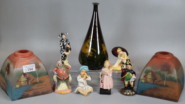 Collection of miniature figurines to include: Royal Doulton HN Icons series 'Sunshine Girl' HN5650