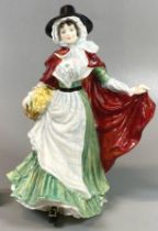 Royal Doulton bone china figurine 'Ladies of the British Isles', Wales. HN3630. (B.P. 21% + VAT)