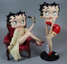 2008 King Features Syndicate inc., two Betty Boop figurines. (2) (B.P. 21% + VAT)