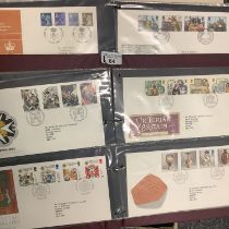 Great Britain collection of First Day Covers in seven albums. (B.P. 21% + VAT)