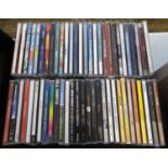 Vintage box containing a collection of CDs including; All Saints, Jamiroquai, Dido, Ella Fitzgerald,