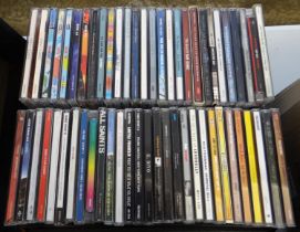 Vintage box containing a collection of CDs including; All Saints, Jamiroquai, Dido, Ella Fitzgerald,