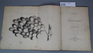 Mosley, Oswald; 'Gleanings on Horticulture' 1851, printed for private circulation by Savill &