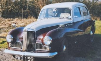 1957 TALBOT SUNBEAM (90) 4 door saloon car, 2267ccs 4 cylinder petrol engine with manual