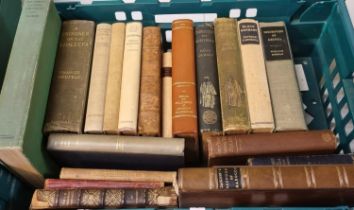 Box of assorted mostly antiquarian books relating to Africa from the collection of Professor Wilks