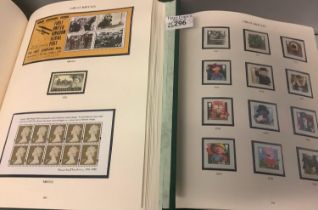 Great Britain collection of stamps in two Windsor albums, volumes 7 & 8 covering the years 2010 to