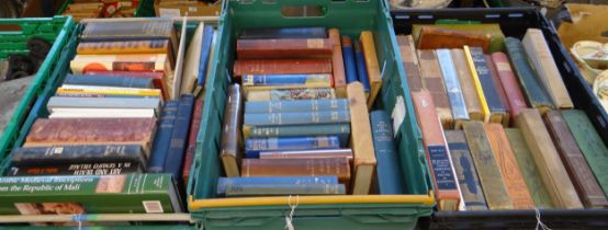 Three boxes of vintage and antiquarian books on Africa from the collection of Professor Wilks