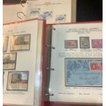 All World collection of Thematic Stamps on stamp pages in three red files, 100s mint and used. (B.P.