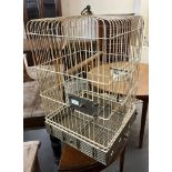 Vintage metal bird cage. (B.P. 21% + VAT)