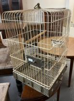 Vintage metal bird cage. (B.P. 21% + VAT)