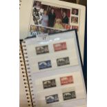 Large box of British stamps in various albums and stockbooks. Many 100s mint and used. (B.P. 21% +