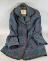 Vintage Welsh tapestry jacket with 'Real Welsh Tapestry' label. Charity sale. (B.P. 21% + VAT)