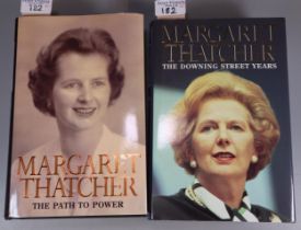 Thatcher, Margaret, 'The Path to Power' and 'The Downing Street Years'. Hardbacks with dust jackets.