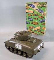 Tri-ang Armoured Brigade Headquarters Squadron M116 Sherman Tank in original box. (B.P. 21% + VAT)