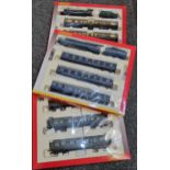 Modern Hornby OO gauge scale model train packs, to include: the Cathedrals Express, Coronation Scot,